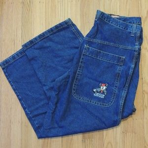 JYNX Vintage 90s Wide Leg Jeans Baggy Skate NEW DS